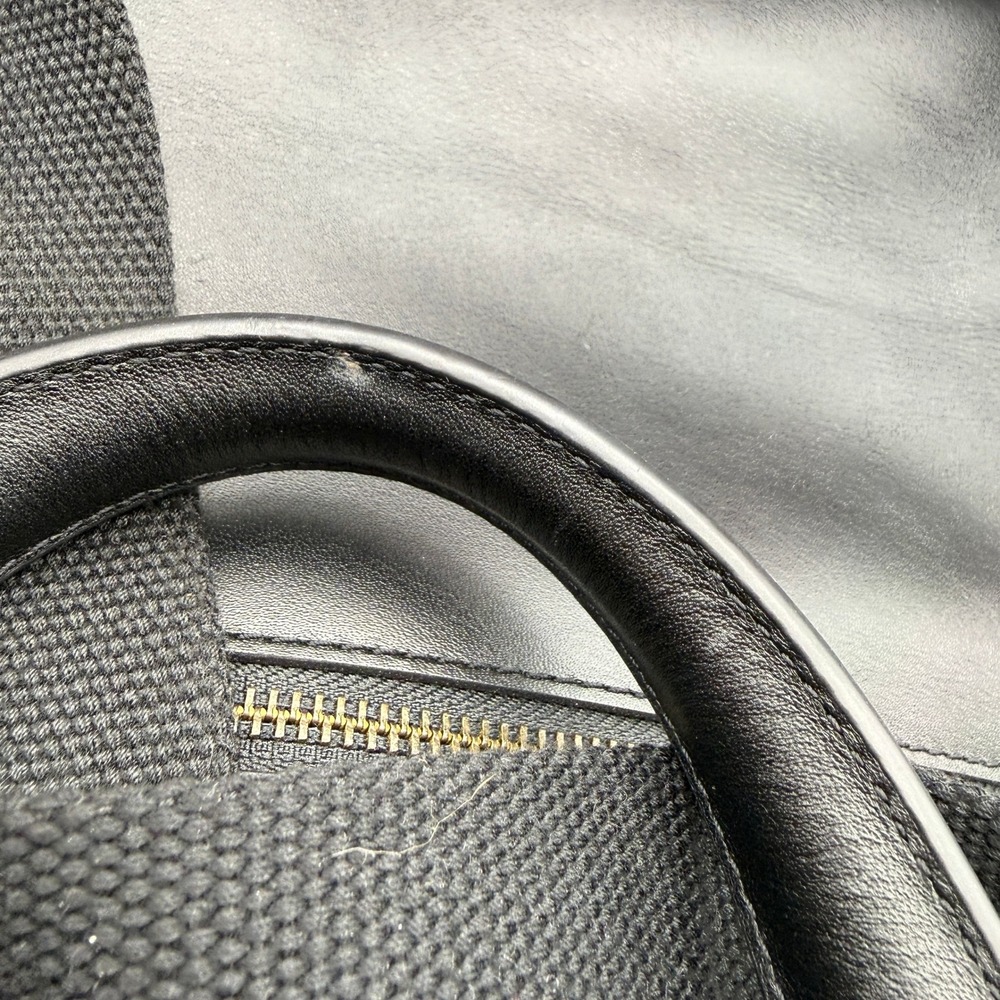 Fossil Haskell Workbag Black Leather Laptop Crossbody Tote Career Business - Picture 12 of 15